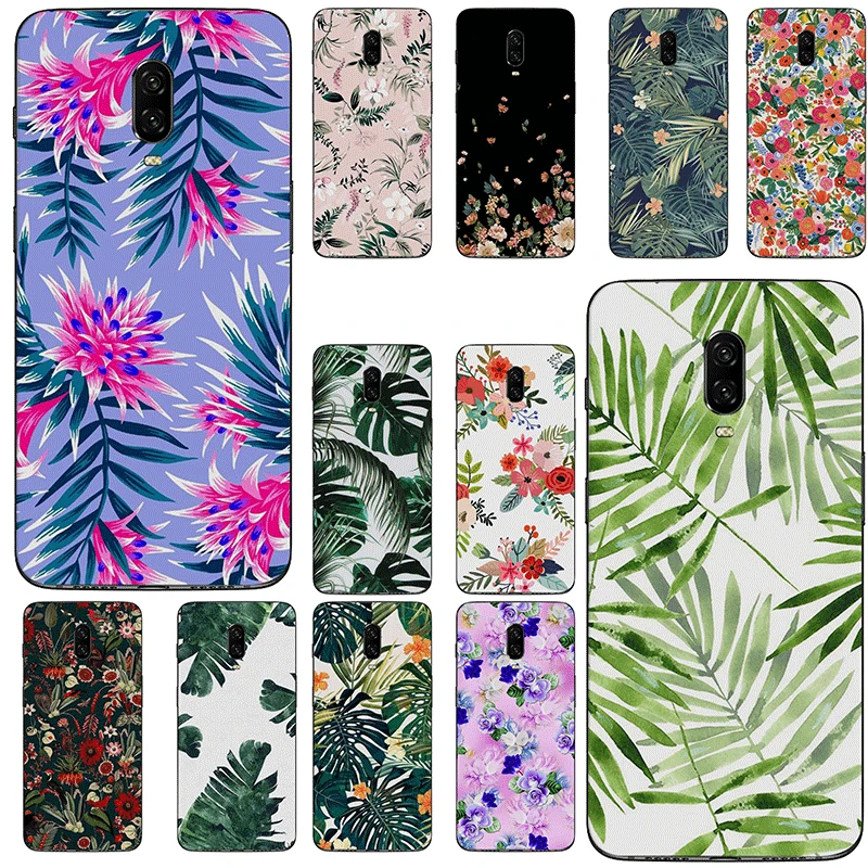 Mobile Cell Phone Case TPU for OnePlus 5 5T 6 6T 7 Pro Cover Cute Cartoon Colorful Art Patterns | Мобильные телефоны и