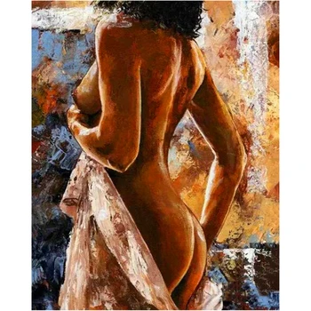 

DIY Artwork Self-Made Unique Oil Painting by Painting by Numbers 4050 size Colorful Canvas with Combo inner Frame packed in box