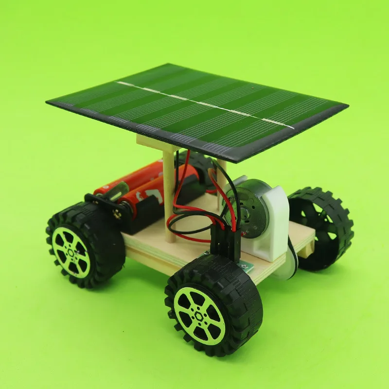 

DIY Science And Technology Little Invention for Making Solar Toy Car Popularization of Science Handmade Material Maker Assembly
