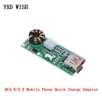 

QC4.0 QC3.0 USB Type-C Mobile Phone Quick Charge Adapter 6 -35V Step Down Buck Boost Module For Huawei SCP/FCP Apple PD Qualcomm