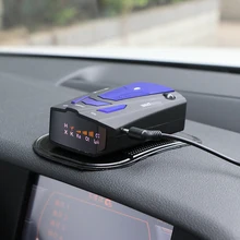 Detector de radar do carro v7 cobra 16 faixa 360 carro anti-polícia gps câmera detector de radar a laser alerta de voz detector de controle de velocidade