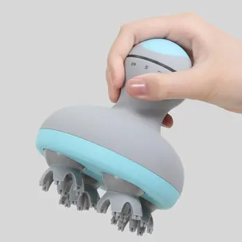 

Millet Head Massager Eight Claw Electric Household Vibration Kneading Multi-Function Usb Rechargeable Massager