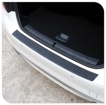 

Auto parts trunk door sill protection strip rear guard car sticker for Ford focus 1998 2004 fiesta 2008 1995 mondeo transit KA