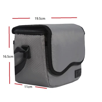 

DSLR Camera Bag Fashion Shoulder Bag Camera Case For Canon Nikon Sony Lens Pouch Bag Waterproof Photography Photo Bag