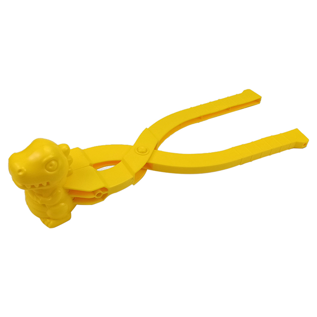 Snowman Duck Dinosaur Snowball Maker Clip Tool Winter Snow Sand Mold Clip Tongs Outdoor Funny Snowball Fight Sports Toys