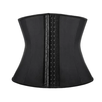 

Waist Trainer Women Body Shaper Plus Size Slimming Belt Faja Girdle Tummy Control Shaper Modeling Strap Latex Steel Boned