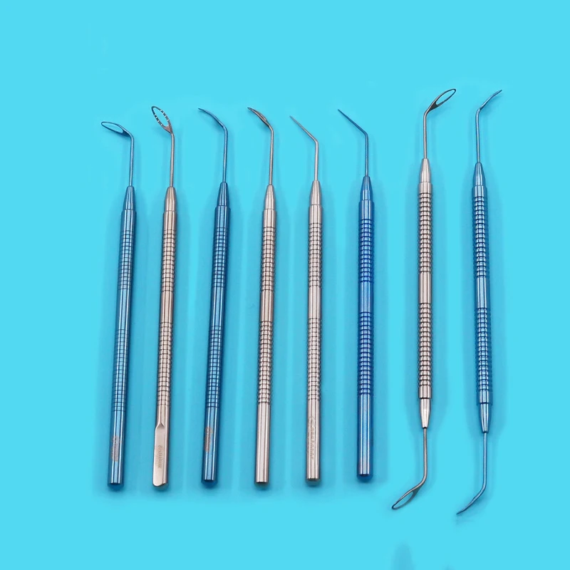 

Ophthalmic microinstruments core shatter pad core shatter knife single head double head left and right stainless steel titanium