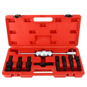 

9pc Blind Hole Internal Inner Bearing Puller Kit Extractor Removal Slide Hammer 8-32 mm