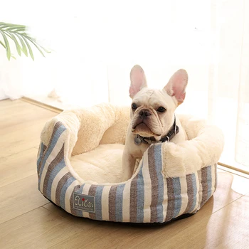 

2020 Mats Kennel Pet-Bed Dog-Basket Cat-House Washable Warm Dog-Chihuahua Soft Plush Sofa
