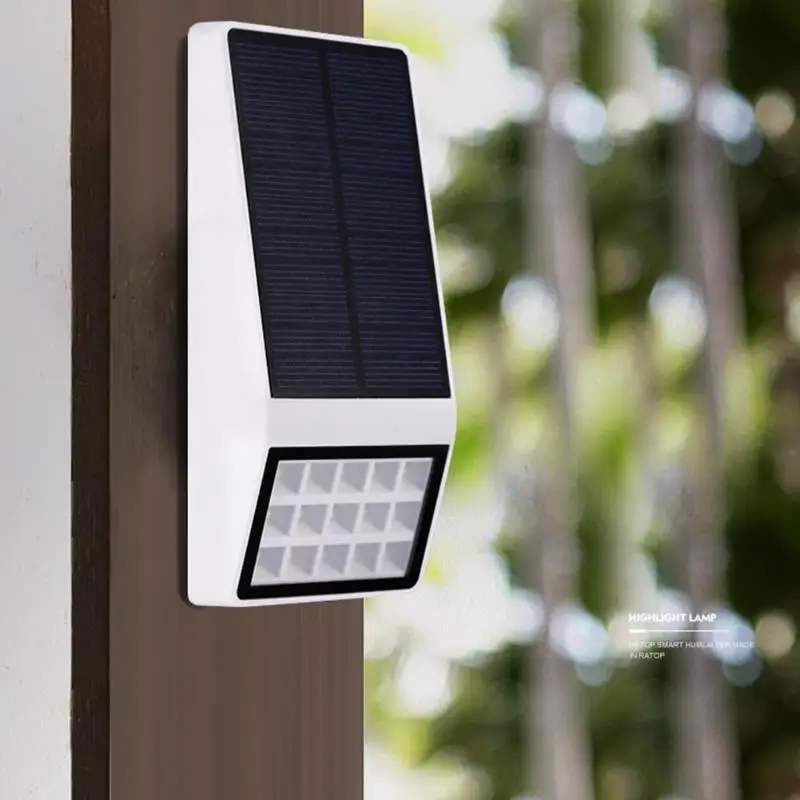 3 режима 15LED IP65 Настенный на солнечной энергии Водонепроницаемый Сад Открытый аварийная безопасность энергосберегающая садовый фонарь