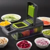 5 in 1 Food Vegetable Salad Fruit Peeler Cutter Slicer Dicer Chopper Grater Potato Cutting Device Vegetable Cutter Kitchen Tools ► Photo 2/6