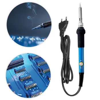 

New Non-Adjustable Temperature Soldering Iron Soldering Iron Head Us Eu Welding Repair Tools Thermostat Electric Iron Set