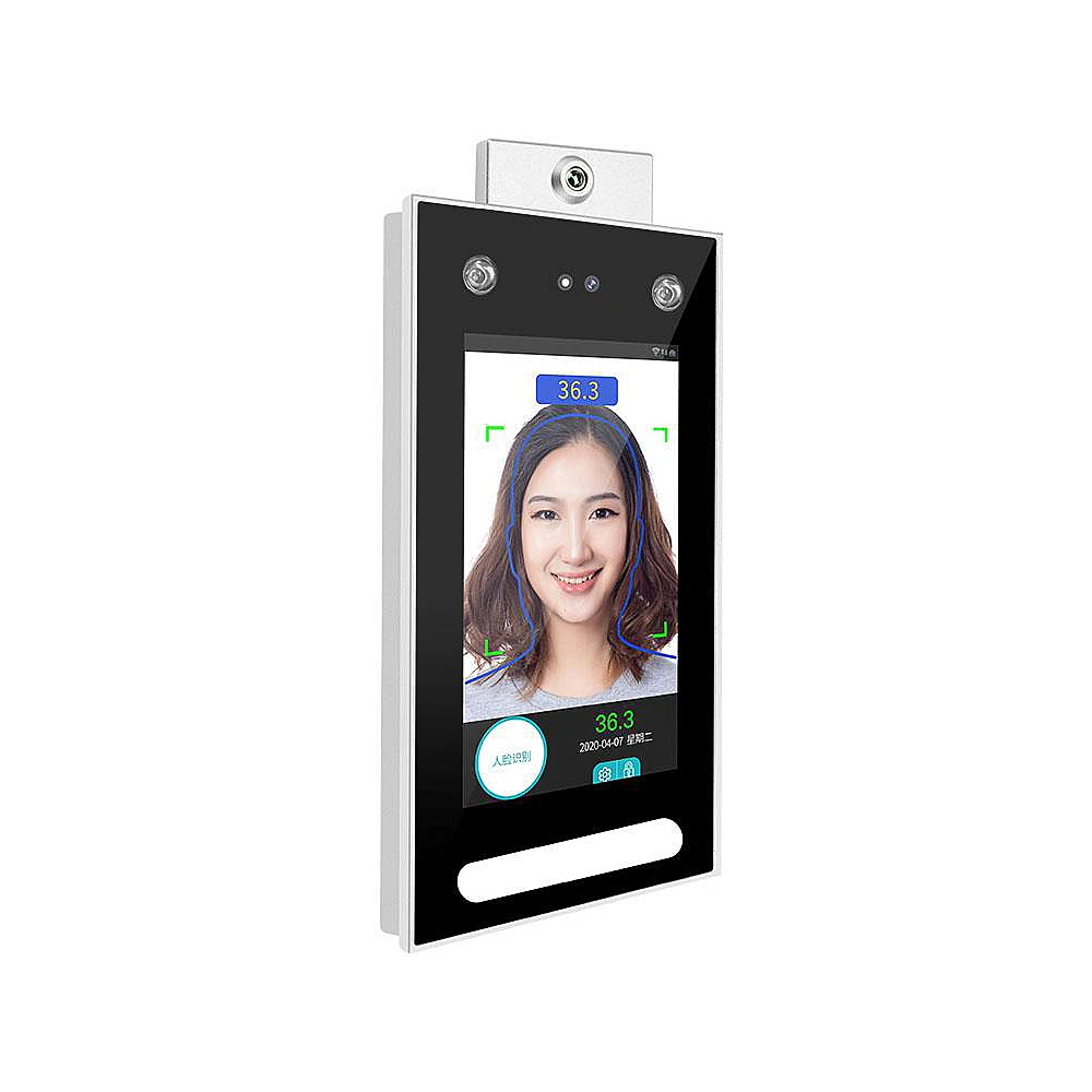 Temperature Measurement PalmPrint Face Dynamic Recognition Terminal Device Access Control System Face Password Attendance Machin - Famidy.com