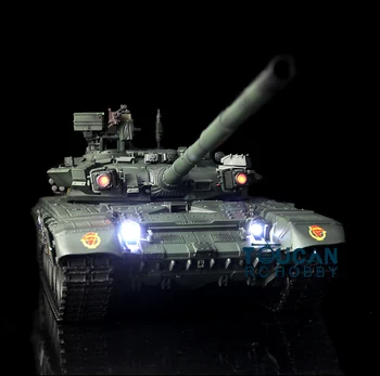 

Henglong 1/16 Green 6.0 Generation Infrared Fighting T90 RC Tank 3938 360 Turret Rotate Metal Track W/ Link Red Eye TH13021