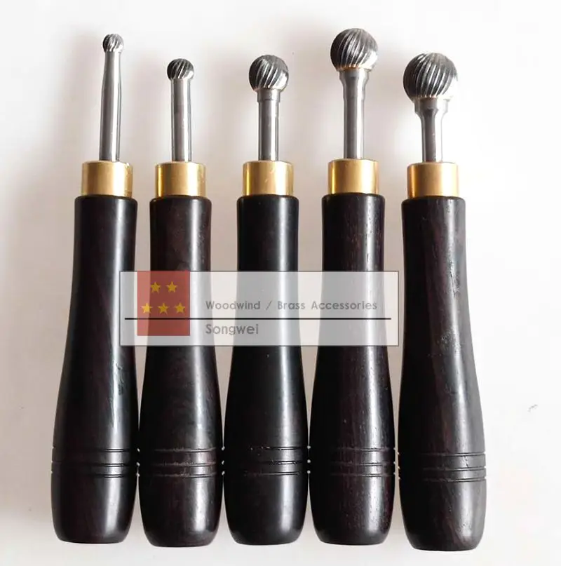 clarinet repair tools 5pcs clarinet sound hole chamfering knife-Woodwind