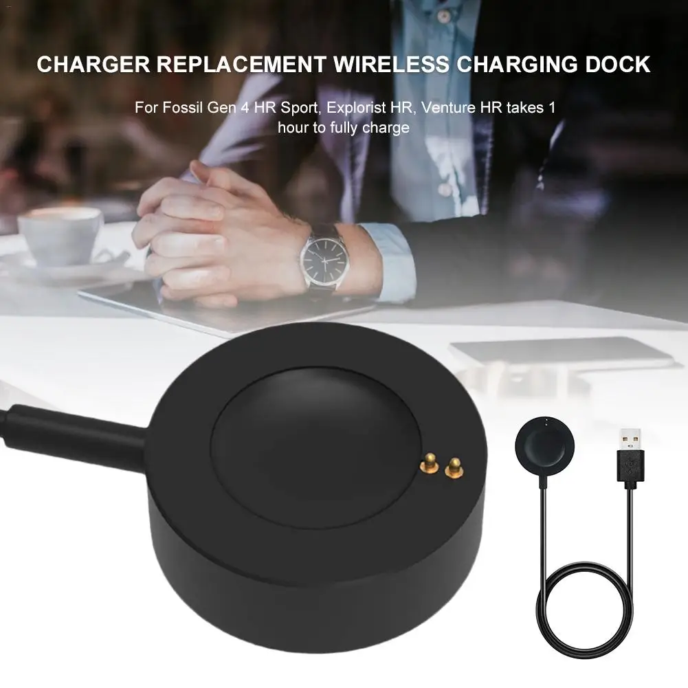 Smart Watch Charging Dock For Fossil Gen 4 HR Sport Explorist HR Venture HR Charger Charging Dock Cradle Smart Accessories