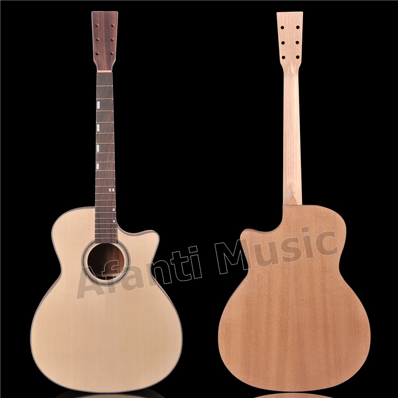 41Inch Acoustic Guitar - 41 Inch Acoustic Guitar Kit Solid Spruce Top Sapele Back And Sides Diy Guitar Kit Afanti Acoustic Guitar Afa 953s Guitar Aliexpress
