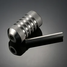 1Pc Tattoo Machine Tube Handle Grips Tip 304 Stainless Steel Tattoo Supplies Body Art Tool Tattoo Handle Machine Kit Accessories