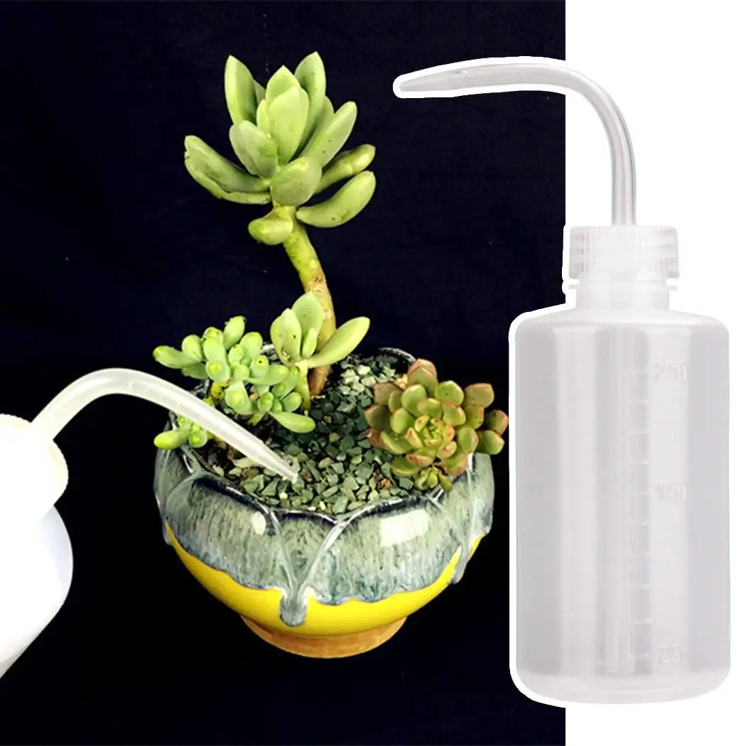 

Succulent Plants Watering Kettle 250ml Elbow-mouth White Gardening Tools 32.6g