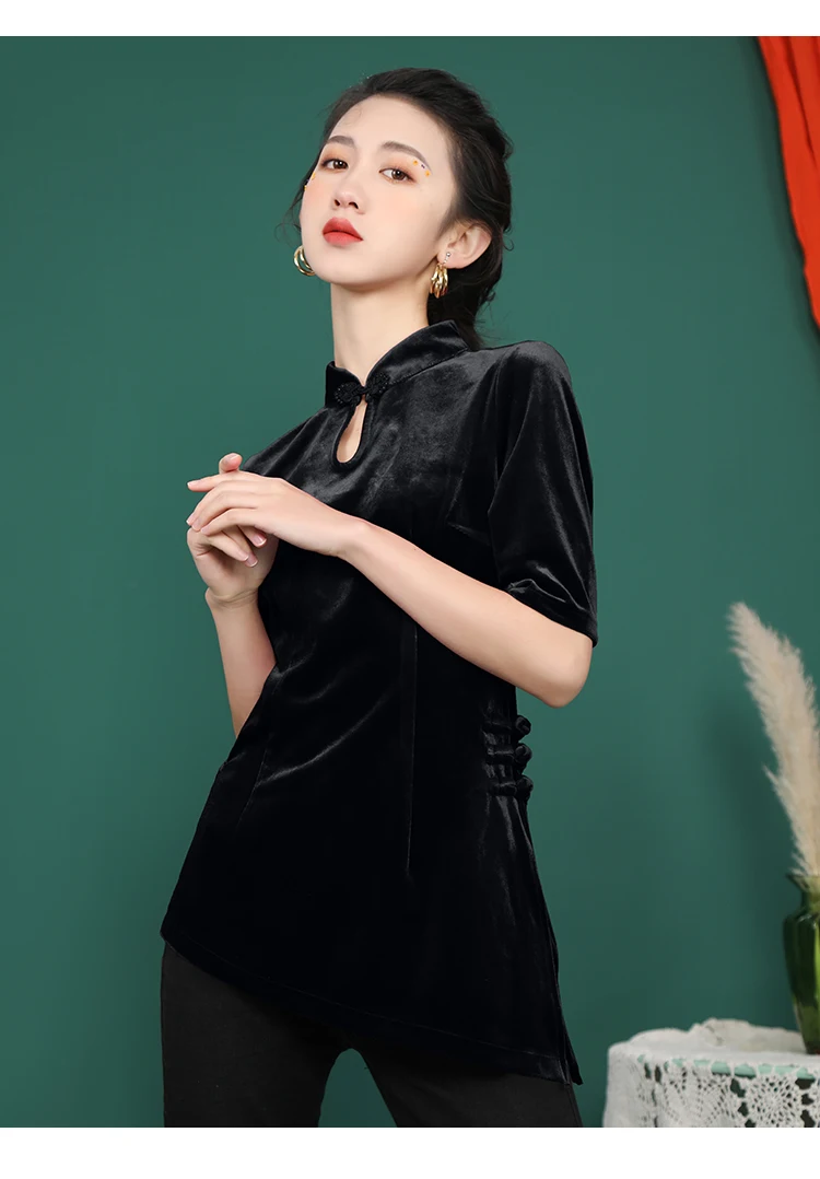 SWEETXUE новые модные женские бархатные рубашки, однотонные велюровые топы, женские облегающие элегантные рубашки для отдыха для девушек