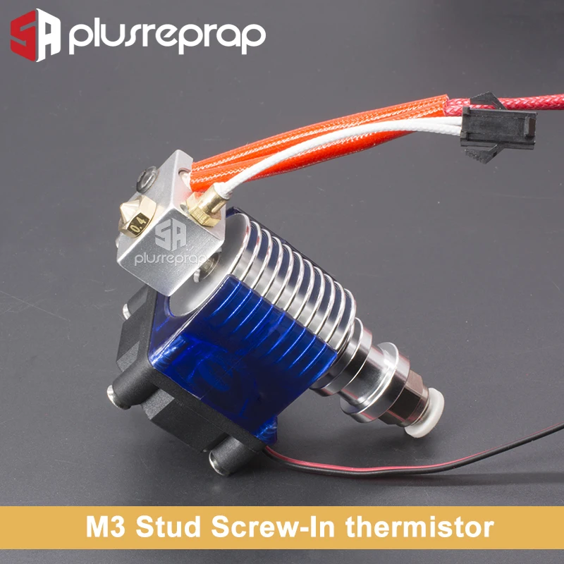 V6 J head 24 В цельнометаллический Hotend Wade или Bowden экструдер нагреватель вентиляторная