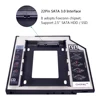 CHIPAL Universal SATA 3.0 2nd HDD Caddy 9.5mm pour 2.5 