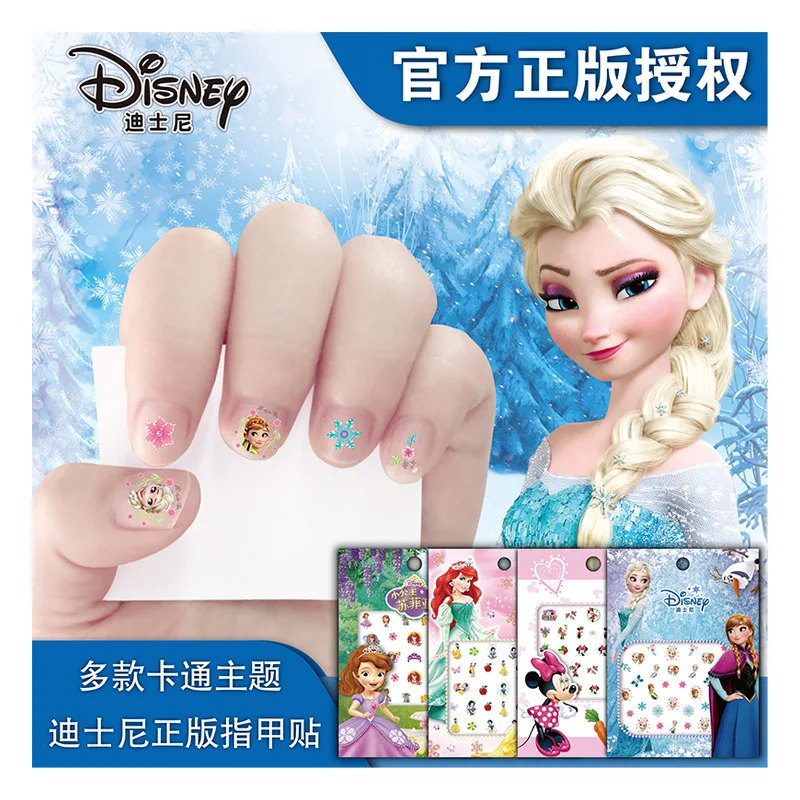 Наклейки для ногтей Холодное сердце 2 Эльза и Анна игрушки новые диснеевские