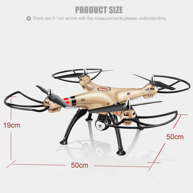 SYMA официальный X8HW FPV дрона с дистанционным управлением с WiFi HD камера в режиме реального времени обмена дронов RC вертолет Квадрокоптер, Дрон с зависания Функция