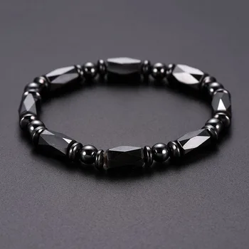 bracelet pierre aimanté hématite