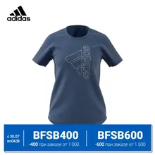 adidas. Футболка для фитнеса Badge of Sport adidas. Футболка для фитнеса Badge of Sport