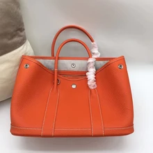 Кожаные сумки сад вечерние Baotou слой коровья мать сумка большая сумка почтальон Личи шаблон Классическая хозяйственная сумка Ms