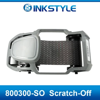 

New Arrival 800300-SO Scratch-Off Ribbon 1000prints for use in Zebra ZC300 ZC350 ID Card Printer