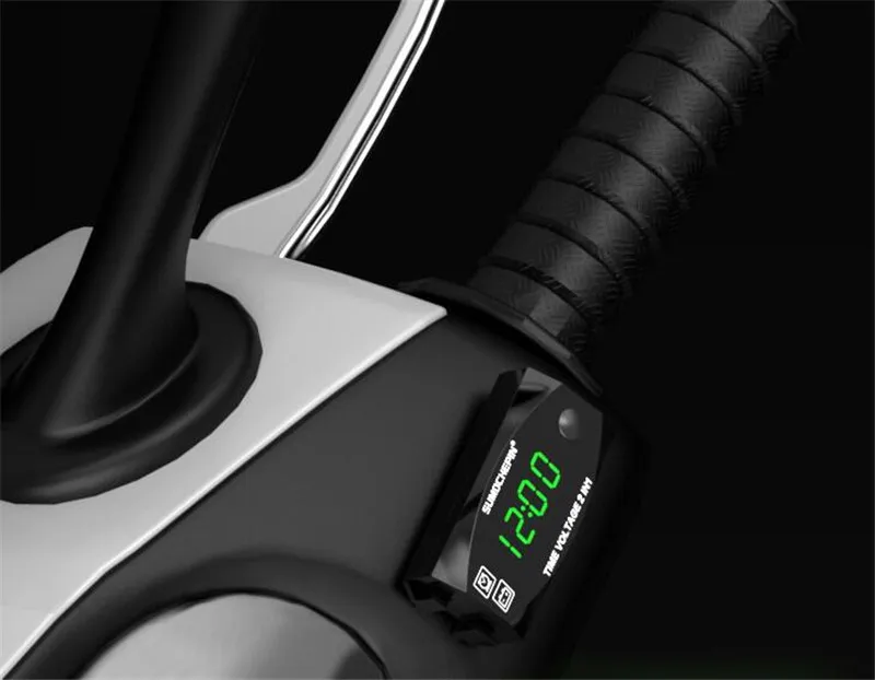LED Automotive Car Electronic Clocks Watches Car LED Display Digital Clock Motorcycle Dashboard Clock For Car Motorcycle