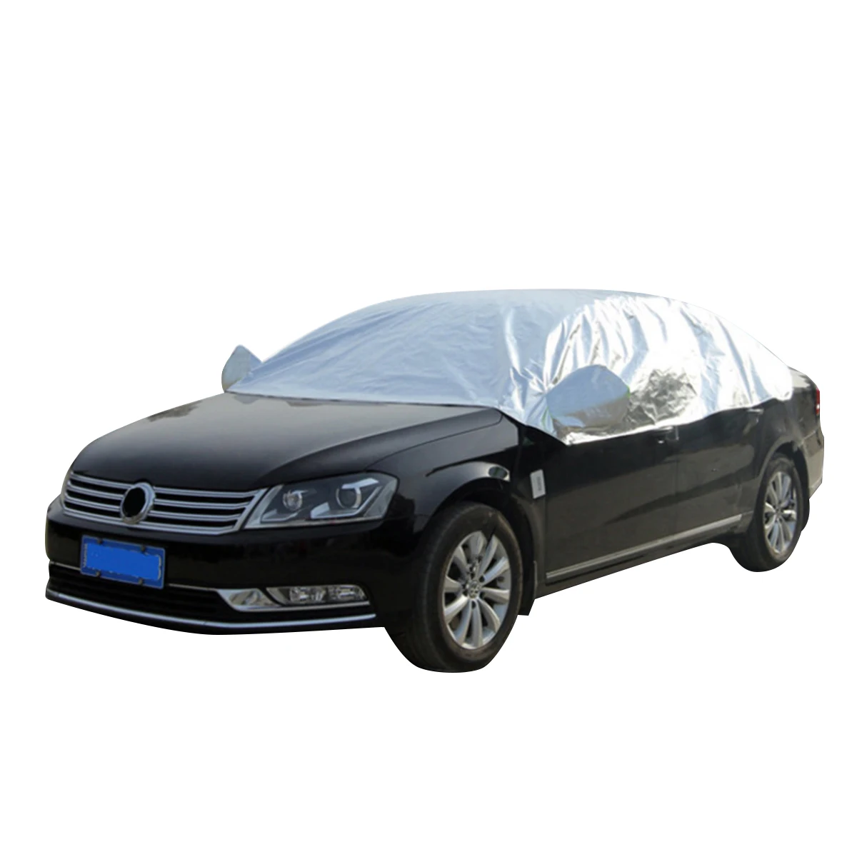 Capa de Carro Tampas de Proteção de Carro com Gancho à Prova de Vento e Ventosa uv à Prova de Poeira Proteção Universal Metade Semi Ventosa e 8 semi tampas de proteção de carro com
