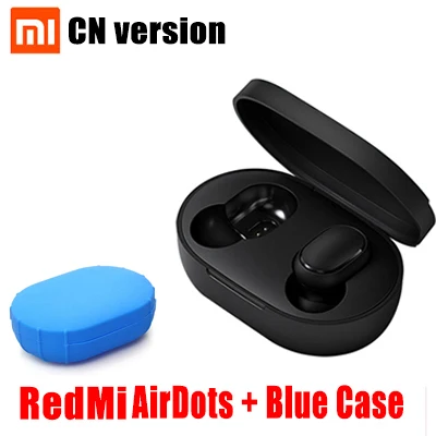 Xiaomi Redmi Airdots True беспроводной Bluetooth 5,0 наушники TWS наушники Handsfree Eeadphones AI управление с микрофоном - Цвет: CN Package 4