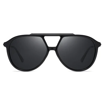 2020 Fashion Vintage Pilot Sunglasses for Women HD Polarized Driving Sun Glasses Trendy Men Big Sunglasses 2