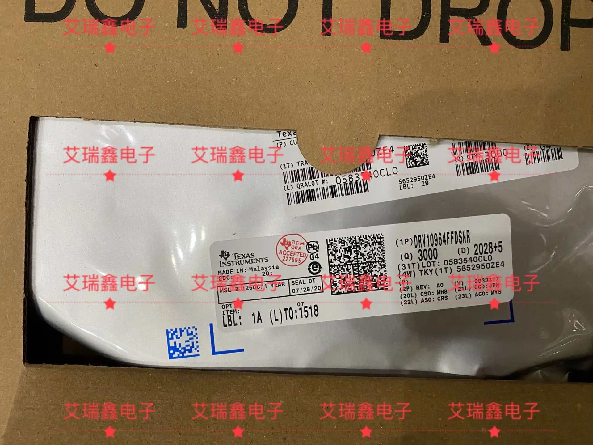 

Free shipping 5PCS/LOT 964FF1 DRV10964 DRV10964FFDSNR QFN New and original