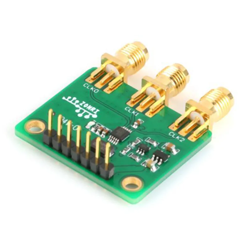 DC 3 V-5 V 3-канальный генератор сигналов часы распределительная плата модуль генератор сигналов часы 8 KHz-160 MHz для Arduino часы сигнальный модуль