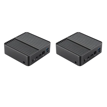 شراءسبعة جيل I5 I7 كمبيوتر مصغر NUC 4405U 4G + 32G محمول صغير المضيف بدون مروحة كمبيوتر صناعي مدمج