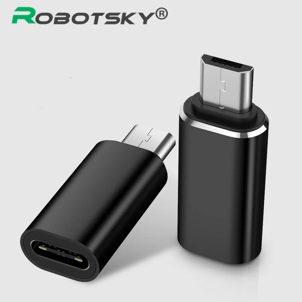 Адаптер Micro USB папа-мама Type-C | Мобильные телефоны и аксессуары