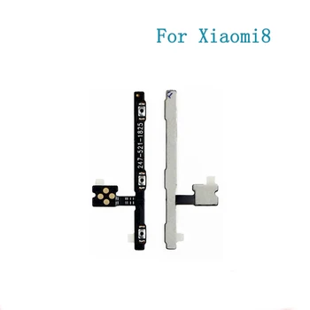 

50pcs/lot Volume Switch Power On Off Button Flex Cable Side Button For Xiaomi 8 Volume Flex Cable Replacement Part