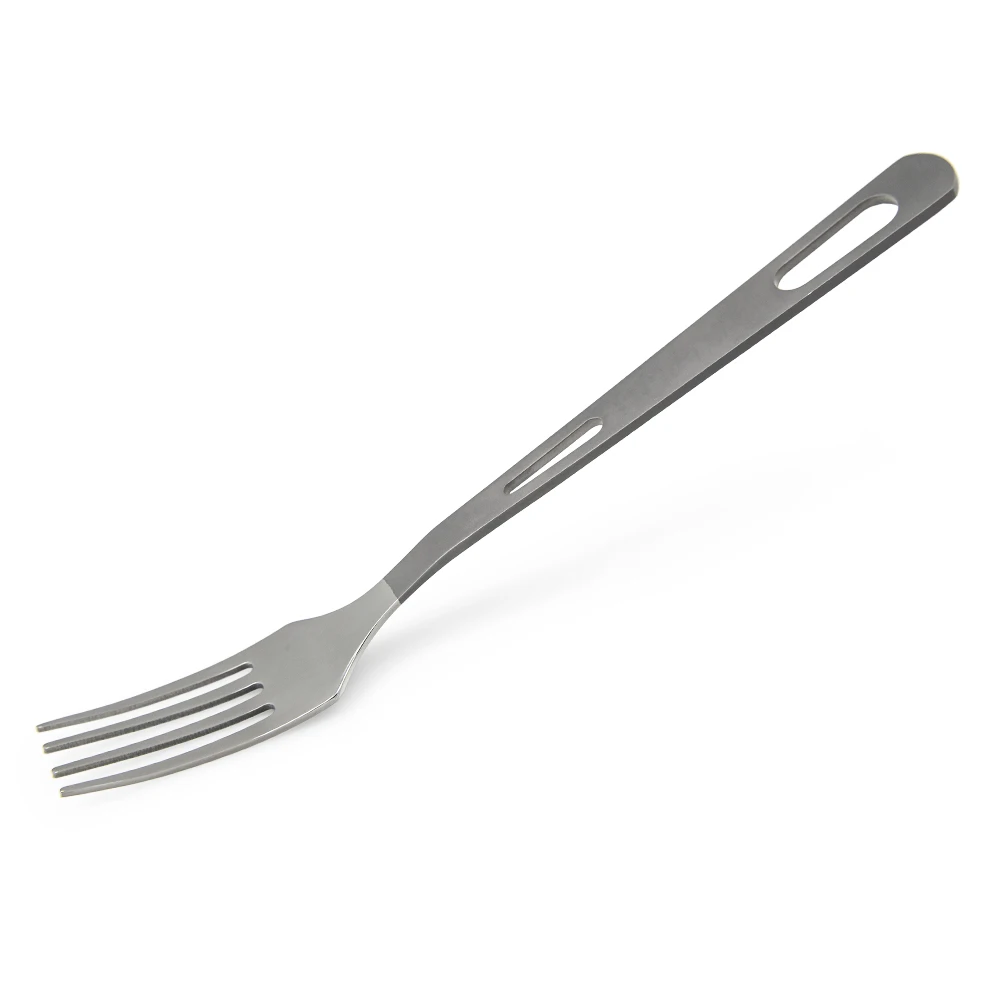 Титановая Складная ложка Spork резак нож походная посуда для кемпинга столовая ложка Beaf Мясорубка фруктовая Вилка десертная чайная ложка