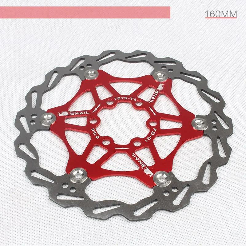 1 шт. дисковый тормоз ротор MTB 160 мм " MTB дорожный складной велосипед дисковый тормоз 160 мм гидравлическое оборудование велосипед тормозной диск роторы