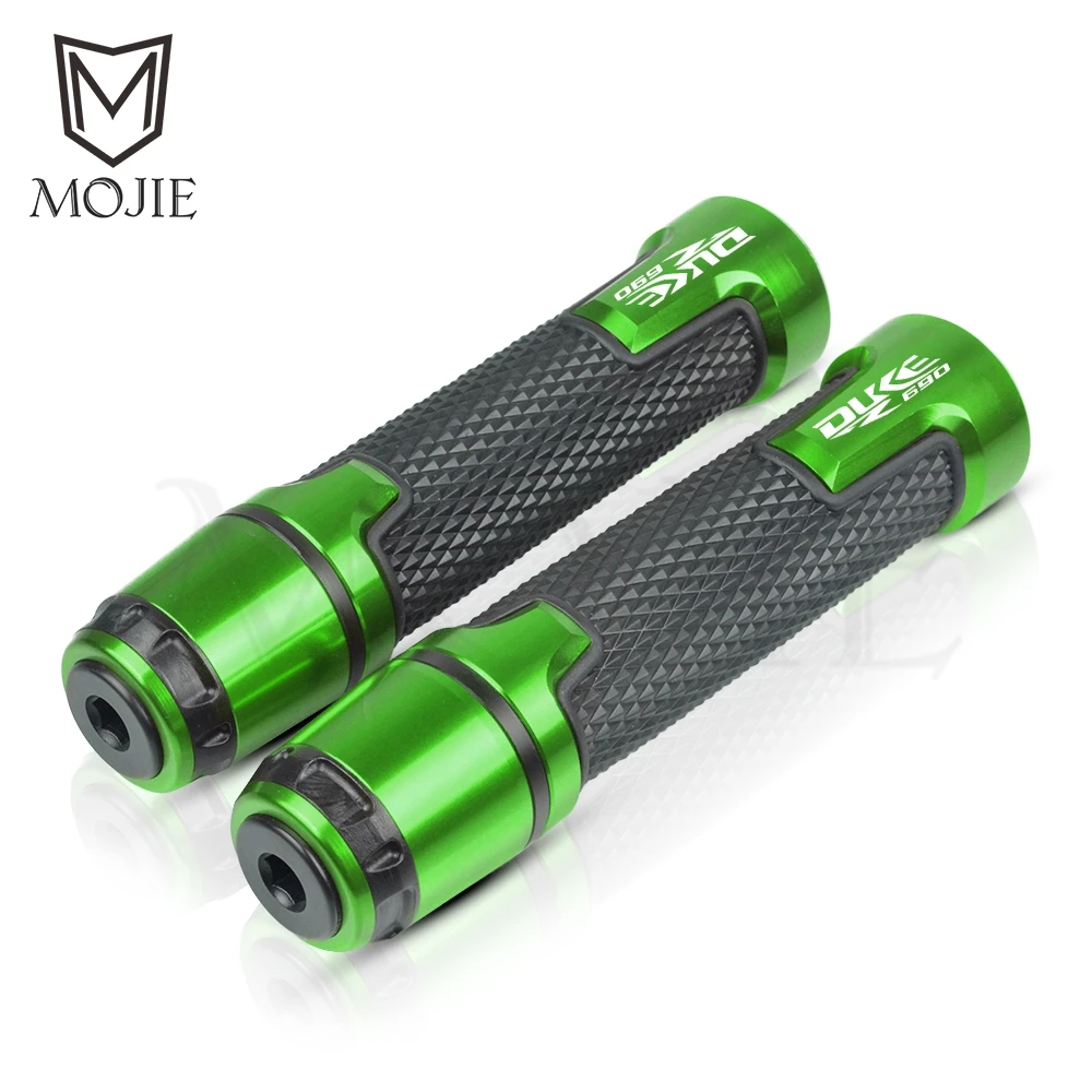 Green Мотоциклетные ручки крышка ползунок защита от падения Кепки рука бар конец для KTM 690 DUKE/R 2008- 2009 2010 2011 2012 - Цвет: Green