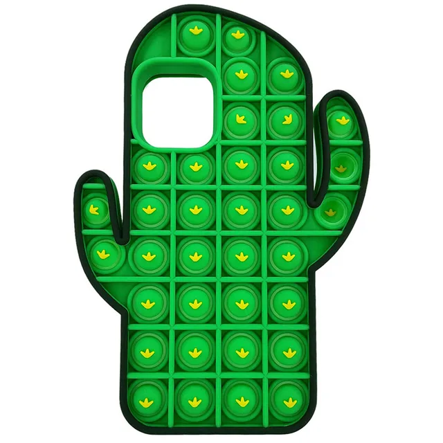 Agrotera Soft Silicone Case Cover for iPhone 7 8 Plus X XS XR 11 Pro Max SE 2020 12 Pop it Fidget Toys Rubber Yellow Duck 4