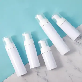 

Portable Foam Bottle Empty Pump Transparent Bottle Lotion Lotion Dispenser Hot koop Refillable Bottles 100/120/150/200/250ml