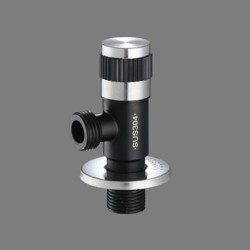Трехходовой клапан с регулировкой потока треугольного клапана G1/2 резьба угловой