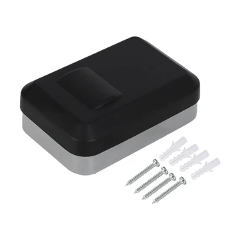 

Wall-Mounted Outdoor Key Storage Lock Box 4-Digit Combination Password Key Safe Storage Box Password Lock
