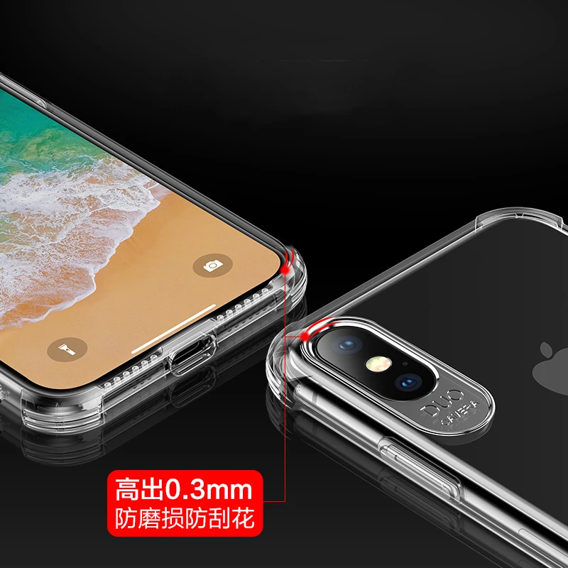 Прозрачный Ультратонкий чехол для iphone 7 8 6 S Plus 5 5S SE 2020 X XR XS Max 12 mini 11 Pro Мягкий