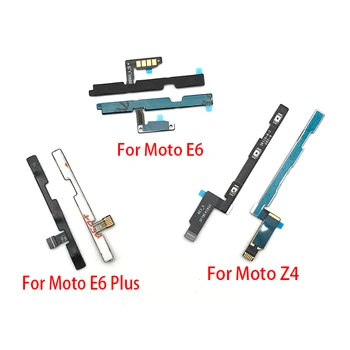 

20Pcs/lot Volume Button Power Switch On Off Button Flex Cable For Motorola Moto E6 Plus Z4
